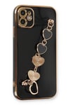 Mey İthalat®  iPhone 12 Kılıf Esila Silikon - Siyah