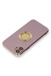 Mey İthalat®  iPhone 12 Kılıf Store Silikon - Mor