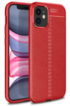 Mey İthalat®  iPhone 12 Mini Kılıf Auto Focus Kapak - Kırmızı