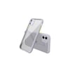 Mey İthalat®  iPhone 12 Mini Kılıf Miami Şeffaf Silikon - Lila