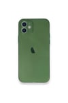 Mey İthalat®  iPhone 12 Mini Kılıf PP Ultra İnce Kapak - Yeşil