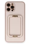 Mey İthalat®  iPhone 12 Pro Kılıf Coco Elit Kapak - Pudra