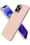 Mey İthalat®  iPhone 12 Pro Kılıf First Silikon - Pudra