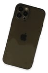 Mey İthalat®  iPhone 12 Pro Kılıf Fly Lens Silikon - Siyah