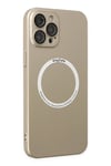 Mey İthalat®  iPhone 12 Pro Kılıf Jack Magneticsafe Lens Silikon - Gold