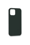 Mey İthalat®  iPhone 12 Pro Kılıf Lansman Legant Silikon - Koyu Yeşil