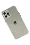 Mey İthalat®  iPhone 12 Pro Kılıf Miami Şeffaf Silikon - Şeffaf