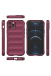 Mey İthalat®  iPhone 12 Pro Kılıf Optimum Silikon - Bordo