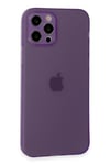 Mey İthalat®  iPhone 12 Pro Kılıf Puma Silikon - Koyu Mor