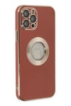 Mey İthalat®  iPhone 12 Pro Kılıf Store Silikon - Kırmızı