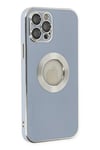 Mey İthalat®  iPhone 12 Pro Kılıf Store Silikon - Sierra Blue