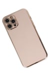 Mey İthalat®  iPhone 12 Pro Kılıf Volet Silikon - Pembe