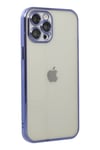 Mey İthalat®  iPhone 12 Pro Max Kılıf  Lensli Silikon - Mor