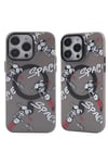 Mey İthalat®  iPhone 12 Pro Max Kılıf Apollo Magneticsafe Desenli Kapak - Apollo Siyah - 3