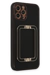 Mey İthalat®  iPhone 12 Pro Max Kılıf Coco Elit Kapak - Siyah