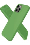 Mey İthalat®  iPhone 12 Pro Max Kılıf First Silikon - Yeşil