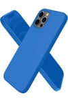 Mey İthalat®  iPhone 12 Pro Max Kılıf First Silikon - Mavi