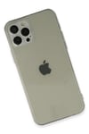 Mey İthalat®  iPhone 12 Pro Max Kılıf Fly Lens Silikon - Şeffaf