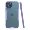 Mey İthalat®  iPhone 12 Pro Max Kılıf Platin Silikon - Lila