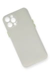 Mey İthalat®  iPhone 12 Pro Max Kılıf PP Ultra İnce Kapak - Beyaz