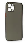 Mey İthalat®  iPhone 12 Pro Max Kılıf PP Ultra İnce Kapak - Gri