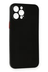 Mey İthalat®  iPhone 12 Pro Max Kılıf PP Ultra İnce Kapak - Siyah