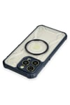 Mey İthalat®  iPhone 12 Pro Max Kılıf Prag Magneticsafe Kapak - Lacivert