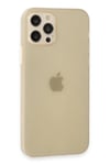Mey İthalat®  iPhone 12 Pro Max Kılıf Puma Silikon - Gold