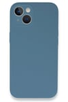 Mey İthalat®  iPhone 13 Mini Kılıf Lansman Legant Silikon - Açık Mavi