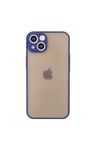 Mey İthalat®  iPhone 13 Mini Kılıf Montreal Silikon Kapak - Lacivert