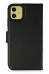 Mey İthalat®  iPhone 13 Mini Kılıf Trend S Plus Kapaklı Kılıf - Siyah