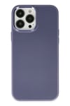 Mey İthalat®  iPhone 13 Pro Kılıf Asya Deri Silikon - Mor