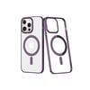 Mey İthalat®  iPhone 13 Pro Kılıf Element Magneticsafe Sert Kapak - Derin Mor