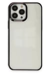 Mey İthalat®  iPhone 13 Pro Kılıf Element Silikon - Siyah