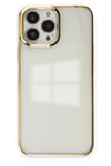 Mey İthalat®  iPhone 13 Pro Kılıf Element Silikon - Gold