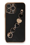 Mey İthalat®  iPhone 13 Pro Kılıf Esila Silikon - Siyah