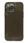 Mey İthalat®  iPhone 13 Pro Kılıf Fly Lens Silikon - Siyah