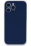 Mey İthalat®  iPhone 13 Pro Kılıf Lansman Legant Silikon - Lacivert