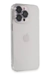 Mey İthalat®  iPhone 13 Pro Kılıf Luko Lens Silikon - Sierra Blue