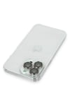 Mey İthalat®  iPhone 13 Pro Kılıf Luko Lens Silikon -Yeşil