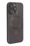 Mey İthalat®  iPhone 13 Pro Kılıf Moshi Lens Magneticsafe Silikon - Füme