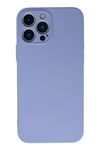 Mey İthalat®  iPhone 13 Pro Kılıf Nano içi Kadife Silikon - Lila