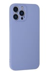 Mey İthalat®  iPhone 13 Pro Kılıf Nano içi Kadife Silikon - Lila