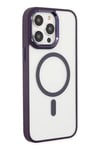 Mey İthalat®  iPhone 13 Pro Kılıf Room Magneticsafe Silikon - Derin Mor