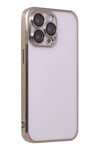 Mey İthalat®  iPhone 13 Pro Max Kılıf  Lensli Silikon - Gold