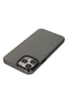 Mey İthalat®  iPhone 13 Pro Max Kılıf Anka PC Sert Metal Kapak - Siyah