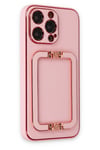 Mey İthalat®  iPhone 13 Pro Max Kılıf Coco Elit Kapak - Pembe