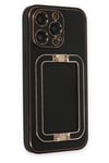 Mey İthalat®  iPhone 13 Pro Max Kılıf Coco Elit Kapak - Siyah
