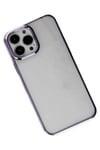 Mey İthalat®  iPhone 13 Pro Max Kılıf Element Silikon - Mor