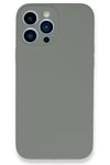 Mey İthalat®  iPhone 13 Pro Max Kılıf Lansman Legant Silikon - Gri